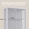 K-Möbel Glasvitrine C1019 (Glasvitrine (176x67x33 cm) mit 2 Glastüren) Glasvitrine Stehend Bild 5