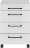 Germania GW-PROFI 3.0 Rollcontainer 4251, Lichtgrau, 42 x 61 x 49 cm (BxHxT) Bild 2