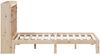 vidaXL Massivholzbett mit Regal ohne Matratze 140x200 cm Kiefer 3322601 Bild 5