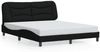 vidaXL Bettgestell ohne Matratze "Hvar" Schwarz 160x200 cm Stoff 3207781 Bild 2