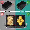 Venkuber Silikonform 2er Pack Airfryer-Silikon-Einsätze, Upgrade große Kapazität, (2-tlg), Antihaft und hochtemperaturbeständig Bild 2