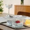 Pasabahce Snackschale Elysia 4er Snack 530138, Glas, (Packung, 4-tlg), Pasabahce Elysia - 4er-Set Quadratische Snackschalen Bild 4