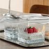 Pasabahce Snackschale Elysia 4er Snack 530138, Glas, (Packung, 4-tlg), Pasabahce Elysia - 4er-Set Quadratische Snackschalen Bild 3