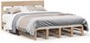 vidaXL Massivholzbett ohne Matratze 120x190 cm Kiefernholz 3302309 Bild 2