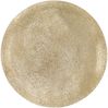 Großer Beistelltisch PATTY rund Metall in Schwarz Gold, Höhe 46cm Bild 4