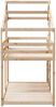 vidaXL Etagenbett ohne Matratze 90x200 cm Massivholz Kiefer 3281961 Bild 5