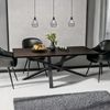 CLP Tischbeine Finney aus Stahl,schwarz 180x80x72 cm Bild 3
