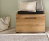 Garderobe Sitzbank Design-D in Evoke Eiche 80 cm Bild 5