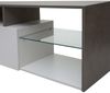 TV-Rack HWC-L35, Lowboard Fernsehtisch Sideboard TV-Schrank Kommode, Holz 47x170x40cm Staufach, Beton-Optik weiß Bild 5