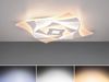Trio Leuchten LED Deckenleuchte Akita 647110131, Metall Weiß matt, Acryl, inkl. 56 Watt LED, Fernbedienung, Dimmbar, Farbwechsel Bild 1