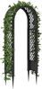 vidaXL Rosenbogen mit Spitzen Anthrazit 97 x 43 x 218 cm PP 42041739 Bild 2
