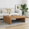 vidaXL Couchtisch Artisan-Eiche 100x100x35 cm Holzwerkstoff 856685 Bild 3