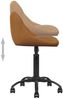 vidaXL Bürostuhl Braun Samt [3088844] Bild 5