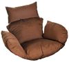 HOME DELUXE Polyrattan Hängesessel CIELO - Grau/Braun nur Kissen Bild 4