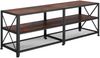 tectake Lowboard TV-Regal (TV-Schrank, Montagematerial, Montageanleitung), Industrial Style Bild 5