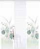 HOME WOHNIDEEN Schiebegardine 84096 ABANIO Schiebegardine rec. Polyester, 245x60 cm, halbtransparent (3 St), Paneelwagen, transparent, Polyester (recycelt) Polyester Bild 4