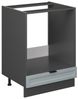 Herdumbauschrank Fame-Line Hellblau-grau 60 cm ohne Arbeitsplatte Vicco Bild 5