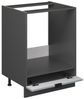 Herdumbauschrank Fame-Line Hellblau-grau 60 cm ohne Arbeitsplatte Vicco Bild 3