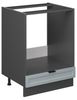 Herdumbauschrank Fame-Line Hellblau-grau 60 cm ohne Arbeitsplatte Vicco Bild 4