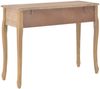 vidaXL Frisiertisch Konsolentisch mit 3 Schubladen Braun 280047 Bild 5