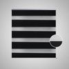 vidaXL Zebra-Rollo 50,9 x 100 cm, Stoffbreite 46,7 cm, schwarz 240188 Bild 3