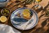 WestCraft Speiseteller Teller im mediterranen Design mit Sardinen-Motiv 2.0, Maritime Teller, (4 St), 4er Set, hochwertig und robust - langlebig und vielseitig einsetzbar Bild 4