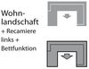 sit&more Wohnlandschaft Mailand U-Form, B: 312 cm, optional Bettfunktion Bild 2