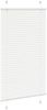 vidaXL Plissee Weiß 80x150 cm Stoffbreite 79,4 cm Polyester 4015496 Bild 3