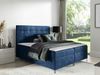 Boxspringbett 'Sokore', blau, 180x200 cm Bild 2