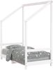 vidaXL Kinderbett Weiß 70x140 cm Massivholz Kiefer 835707 Bild 2