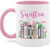 Shirtracer Tasse Swiftea Fan Merch, Geschenkidee für Fans, Taylor Fan Geschenk, Keramik, Statement Bild 4