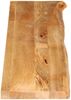 vidaXL Tischplatte mit Baumkante 140x40x2,5 cm Massivholz Mango 370447 Bild 3