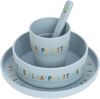 LÄSSIG Kindergeschirr-Set Happy Fruits, Lemon (4-tlg), 1 Personen, Polypropylen, Zellulose Bild 4