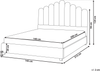 Wasserbett Samtstoff VINCENNES 140 x 200 cm Pastellrosa Bild 2
