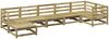 vidaXL 7-tlg. Garten-Sofagarnitur Kiefernholz Imprägniert 3299544 Bild 2