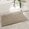 Homie Living Badematte Porto Azzurro, Höhe 30 mm, rutschhemmend beschichtet, fußbodenheizungsgeeignet, schnell trocknend, Polyester, rechteckig, Badteppich, uni, rechteckig & rund, waschbar, Badezimmerteppich Bild 5