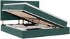 vidaXL Bett mit Stauraum und LED mit LED Dunkelgrün 180 x 200 cm Samt 3372624 Bild 2