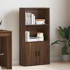 vidaXL Bücherregal Braun Eichen-Optik 60x24x120 cm Holzwerkstoff 860424 Bild 3