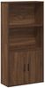 vidaXL Bücherregal Braun Eichen-Optik 60x24x120 cm Holzwerkstoff 860424 Bild 2