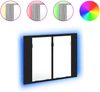 vidaXL Badezimmerspiegelschrank Schwarz Eichen-Optik 60 x 12 x 45 cm 862550 Bild 4