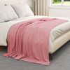 vidaXL Überwurfdecke Rosa 200 x 150 cm Fleece 42017042 Bild 3