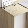 vidaXL Schreibtisch Sonoma-Eiche 78,5 x 37 x 154,5 cm Holzwerkstoff 869340 Bild 4