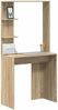 vidaXL Schreibtisch Sonoma-Eiche 78,5 x 37 x 154,5 cm Holzwerkstoff 869340 Bild 3