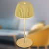 BRILONER - Riffle Mini LED Tischlampe kabellos IP44 mit Lichtkante, 8,5x20 cm, Touchdimmer, Akku tauschbar, Nachttischlampe, Leselampe, Akku Lampe, German Design Award Winner 2025, Pastellgrün Bild 3