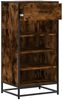 vidaXL Schuhregal Räuchereiche 48x38x97,5 cm Holzwerkstoff 849211 Bild 5