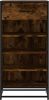 vidaXL Schuhregal Räuchereiche 48x38x97,5 cm Holzwerkstoff 849211 Bild 4