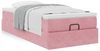 vidaXL Ottoman-Bett mit Matratze Rosa 90x200 cm Samt 3311164 Bild 4