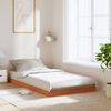 vidaXL Massivholzbett Wachsbraun 100x200 cm Kiefer 847152 Bild 1