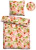 Traumhaft schlafen - Castell - Markenbettwäsche Baumwoll Renforce Bettwäsche 0400908 ERDBEERE, rose, 1x 155x220 cm + 1x 80x80 cm Bild 5