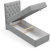 Best for Home Boxspringbett mit Bettkasten Trinity K14 SINGLE Bonell-Matratze inkl. 7 cm Topper (Einzelbett, Polsterbett mit gepolstertes Kopfteil, Jugendbett, Kinderbett versch. Größen, 70x200 80x200 90x200 100x200 cm), verschiedene Liefermöglichkeite... Bild 2